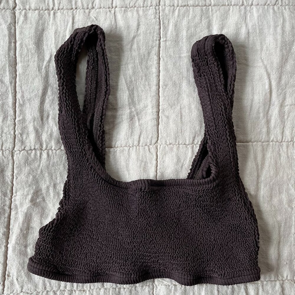 NWT - youswim Aplomb top in Espresso